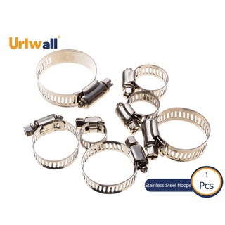 Urlwall cổ dê inox Kẹp Ống Nước Bằng Thép Không Gỉ cổ dê siết ống nước 8-44mm