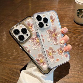 Tulip Ốp Điện Thoại Mềm Trong Suốt Chống Rơi Cho iphone11 12 13 pro max x xr xs max se 7 plus 8 plus 14 pro max