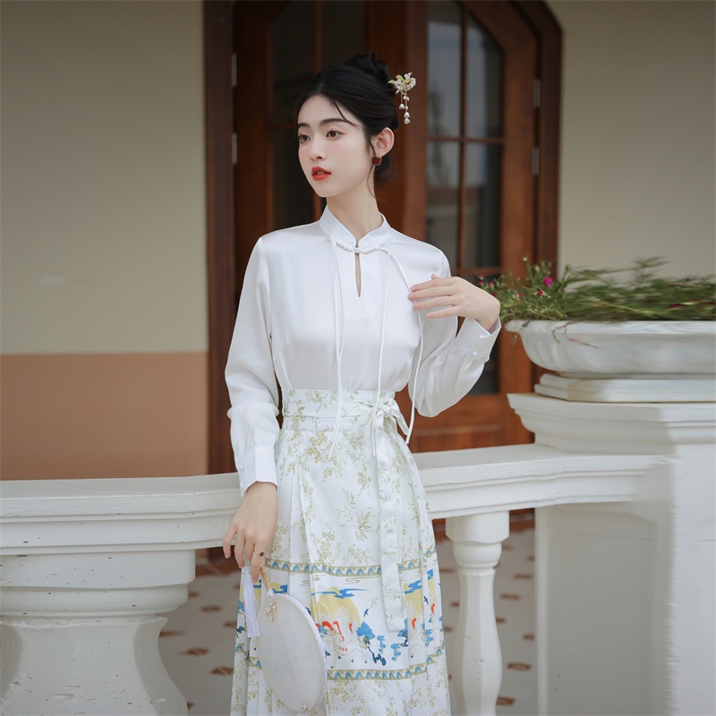 Hán Phục Cách Tân Hàng Ngày Phong Cách Trung Hoa Mới 2023