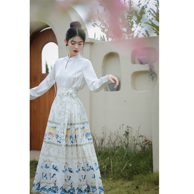 Hán Phục Cách Tân Hàng Ngày Phong Cách Trung Hoa Mới 2023