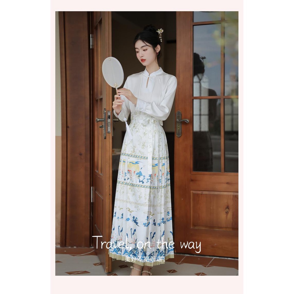 Hán Phục Cách Tân Hàng Ngày Phong Cách Trung Hoa Mới 2023