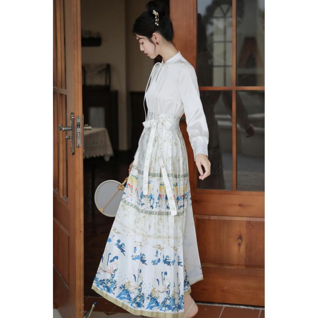 Hán Phục Cách Tân Hàng Ngày Phong Cách Trung Hoa Mới 2023