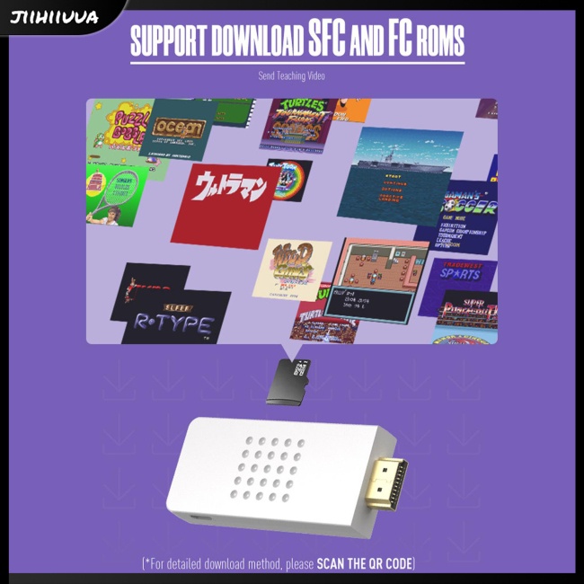 Máy Chơi game Cầm Tay Không Dây 4k hd Cho super snes sfc y2 sf