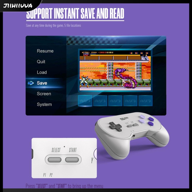 Máy Chơi game Cầm Tay Không Dây 4k hd Cho super snes sfc y2 sf