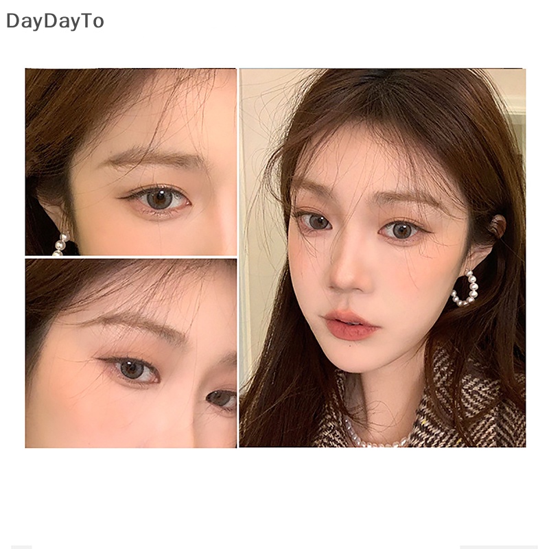 Daydayto Bút Chì Kẻ Lông Mày Hai Đầu Xoay Tự Động Chống Thấm Nước Dễ Sử Dụng