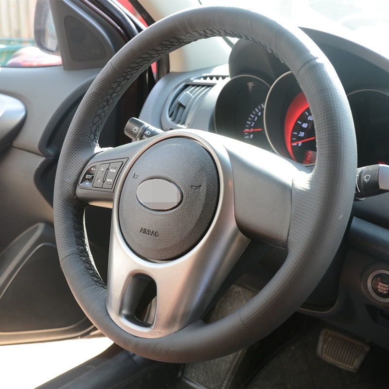 Vỏ Bọc Vô Lăng Xe Hơi kia forte 2009-2014 soul 2010-2013 Bằng Da Nhân Tạo