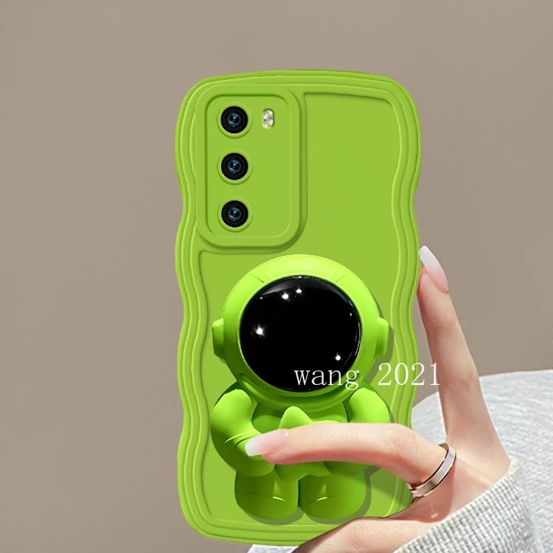 Ốp Điện Thoại silicone Mềm Họa Tiết Phi Hành Gia Có Giá Đỡ Cho vivo v29 5g vivo v29e v29 pro 5g 2023 vivov29 5g