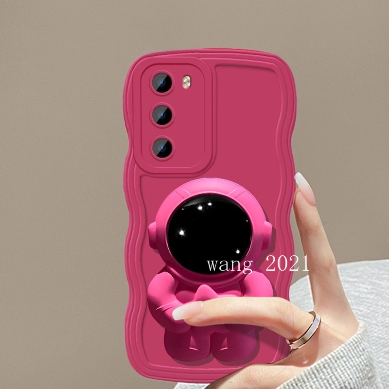 Ốp Điện Thoại silicone Mềm Họa Tiết Phi Hành Gia Có Giá Đỡ Cho vivo v29 5g vivo v29e v29 pro 5g 2023 vivov29 5g