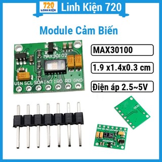 Module cảm biến nhịp tim và oxy trong máu MAX30100