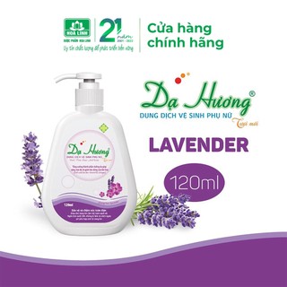 Dung dịch vệ sinh phụ nữ Dạ Hương Lavender 120ml date mới