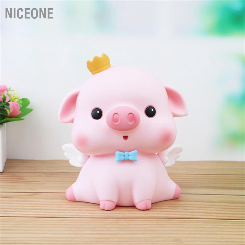 NiceOne Con Heo Đất Hoạt Hình Dễ Thương Hình Con Heo Nhỏ Cầm Tay Con Heo Đất Trang Trí Trang Trí Cho Bé Gái