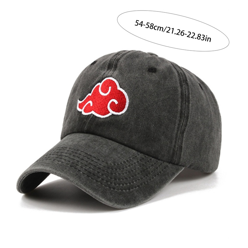 Mũ Lưỡi Trai Thêu Hình naruto akatsuki uchiha Thời Trang Cho Nam Và Nữ