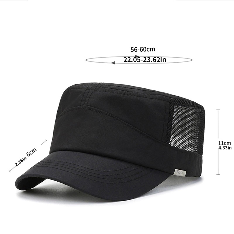 Mũ Lưỡi Trai Chống Nắng Phối Lưới Khô Nhanh Thời Trang Xuân Thu Hàng Mới Dành Cho Nam Và Nữ