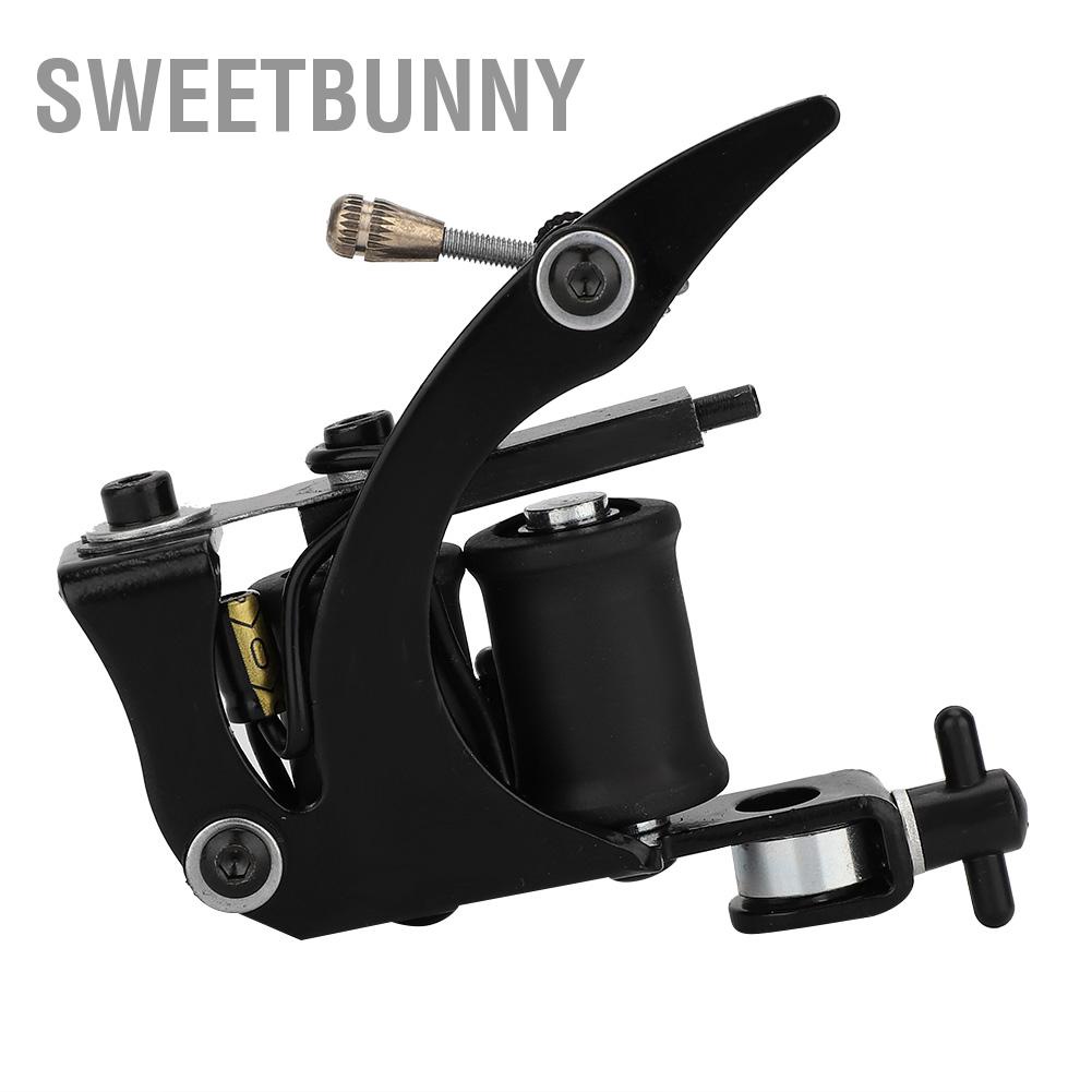 SweetBunny Máy xăm hợp kim chuyên nghiệp Cuộn dây đồng Sắt Shader lót súng