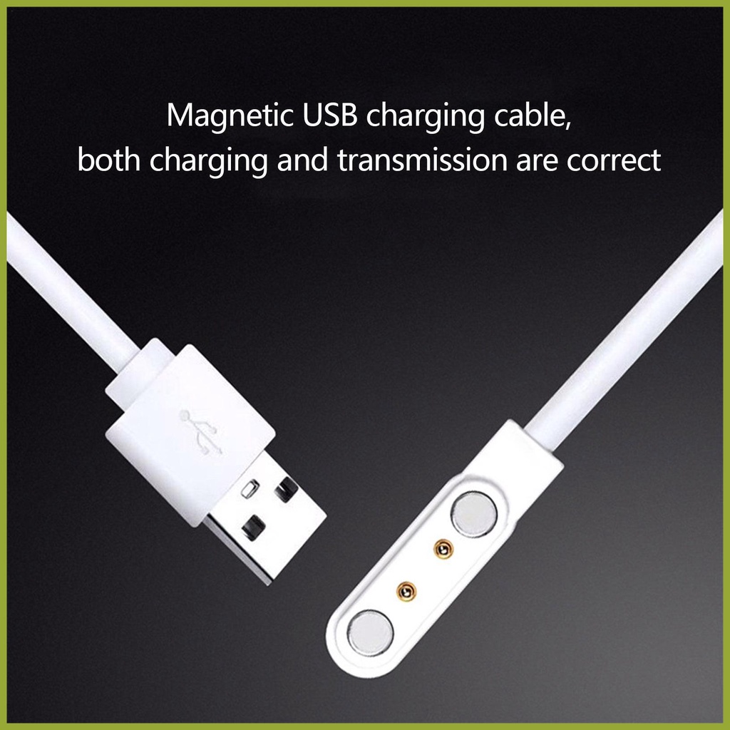 Thông Minh Dây Cáp Sạc Nhanh 2 pin usb 2Pin Cho Đồng Hồ Thông Minh
