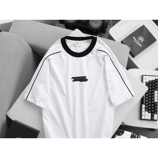 ÁO THUN THỂ  THAO  UNISEX PHỐI LINES