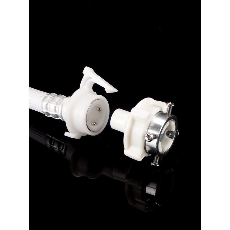 Ống Nối Vòi Nước Máy Giặt / Rửa Xe Có Khóa Đầu Thép Tháo Lắp Nhanh