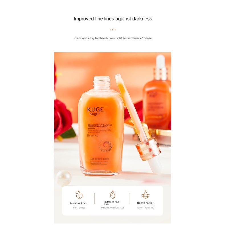 Kuge Tinh Chất Dưỡng Ẩm Chống Lão Hóa Và Nếp Nhăn Cho Da Mặt