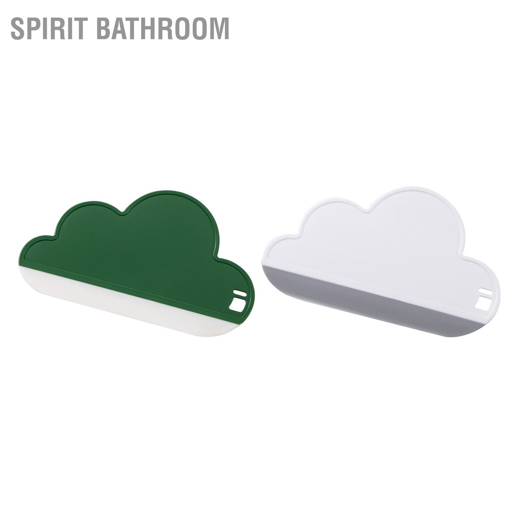 SPIRIT Bathroom Lưỡi nước PP Silicone Vắt Loại bỏ sương mù hiệu quả Khăn lau mini có thể treo được cho phòng tắm Cửa sổ nhà bếp