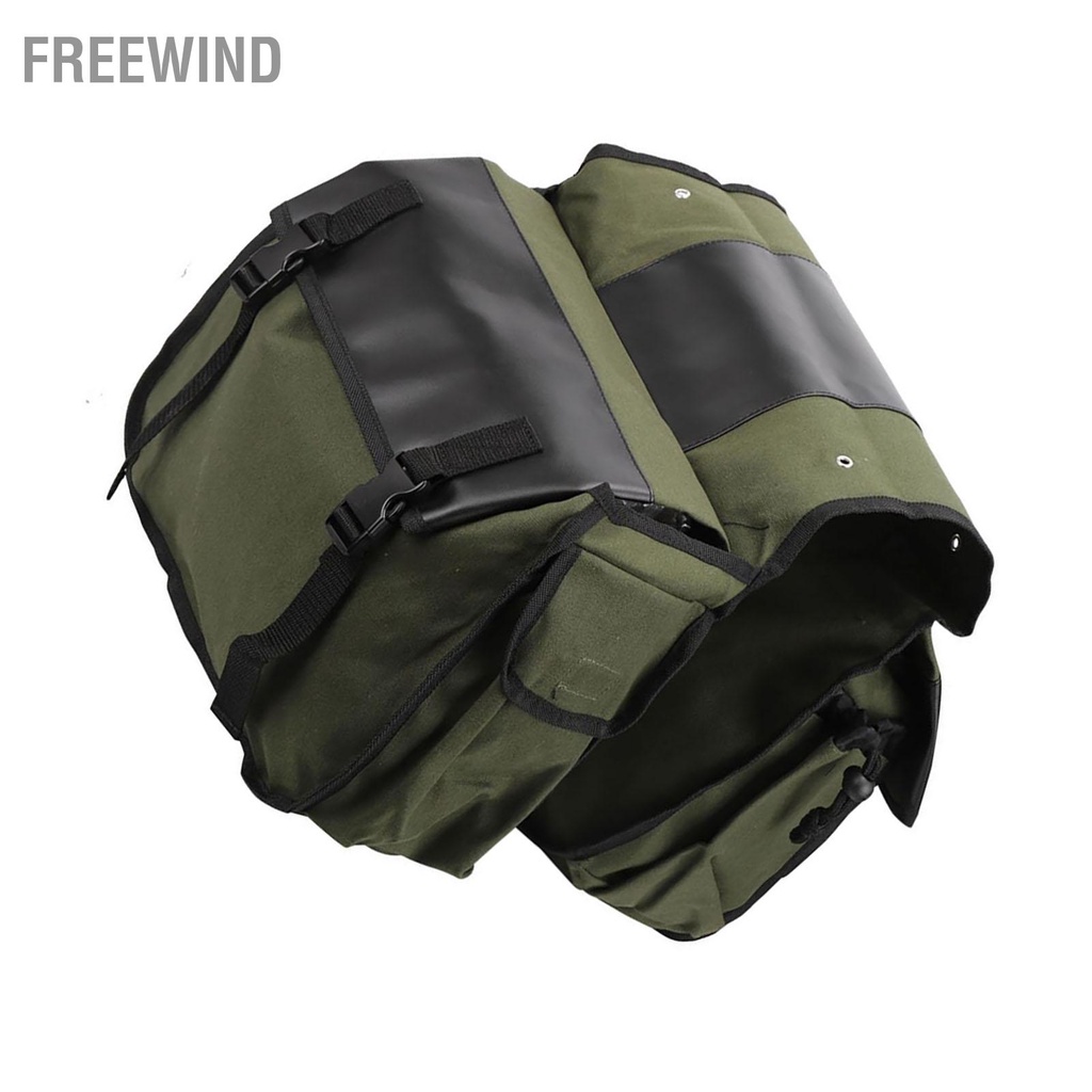 FreeWind Túi đựng xe đạp bên hông vải đi lại cho yên ngựa dung lượng lớn Xe phía sau Giá đỡ ngoài trời