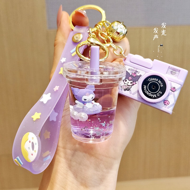 Móc Khóa Hình Máy Ảnh kuromi Dễ Thương