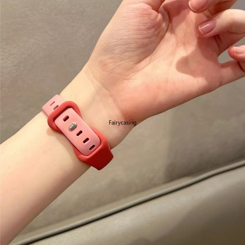 Dây Đeo Đồng Hồ Hai Màu Cho apple watch ultra 2 49mm 45mm 44mm 42mm 41mm 40mm 38mm iwatch series 9 ultra 7 se 3 6 8 5 4