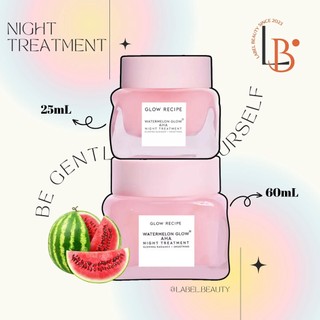 Sẵn ✨ mặt nạ ngủ dưa hấu glow recipe watermelon glow aha night treatment - 𝐋𝐚𝐛𝐞𝐥.𝐛𝐞𝐚𝐮𝐭𝐲 ✨