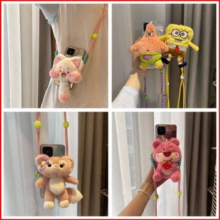 Sanrio Túi Đựng Điện Thoại / Tiền Xu Có Kẹp Đeo Chéo Kiểu Hoạt Hình Dễ Thương