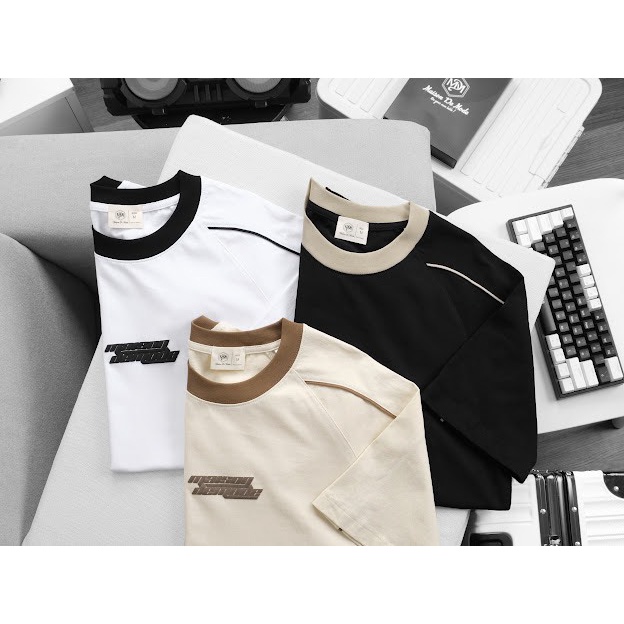 ÁO THUN THỂ  THAO  UNISEX PHỐI LINES