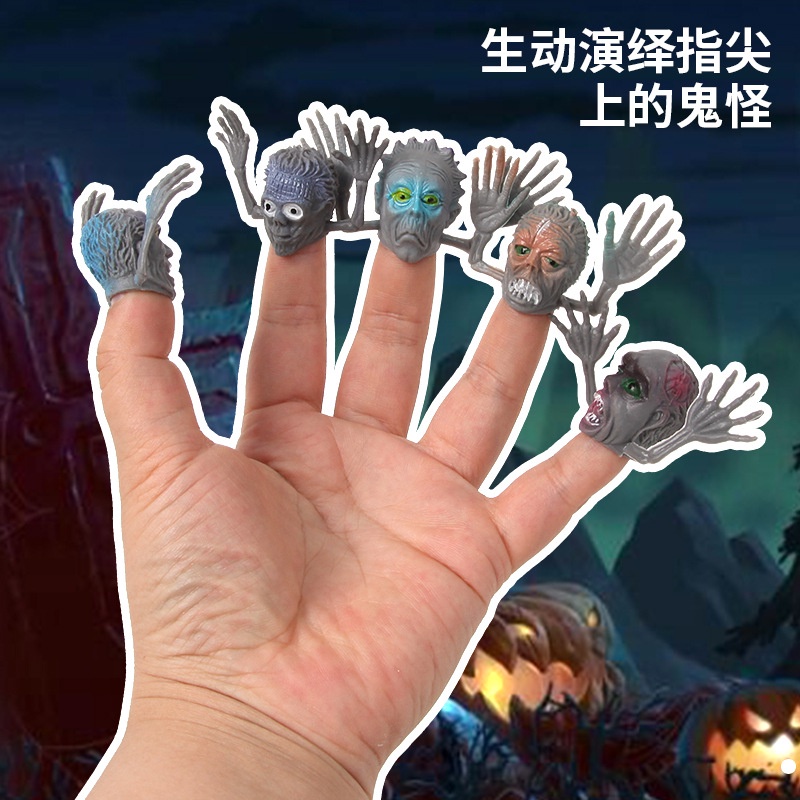 Con Rối Ngón Tay Hình zombie Sáng Tạo