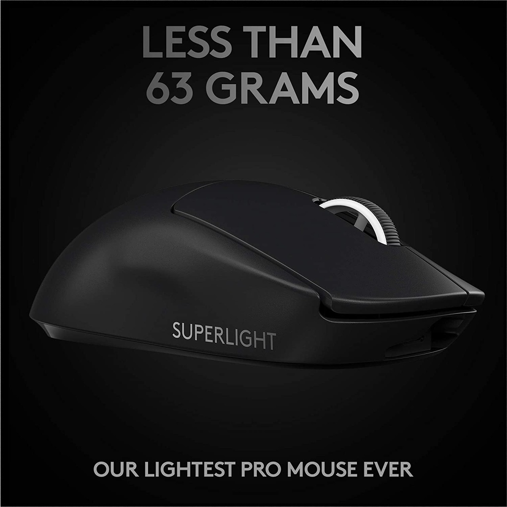 Logitech G Pro X SUPERLIGHT Wireless Gaming Mouse 25600DPI