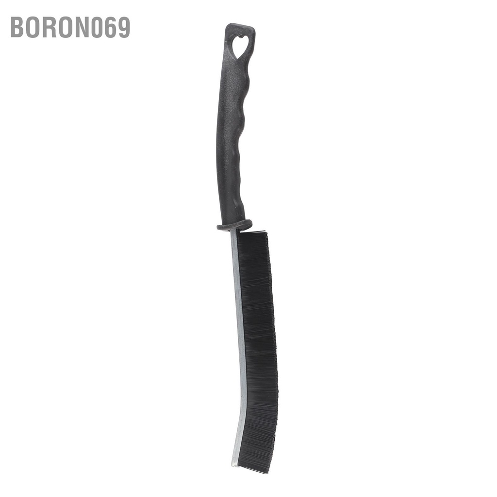 Khoảng Cách Bàn Chải Làm Sạch Hợp Kim PE Màu Đen Thoải Mái Cầm Đa Năng Cho Cửa Màn Trập Sổ Theo Dõi Nhà Bếp Boron069
