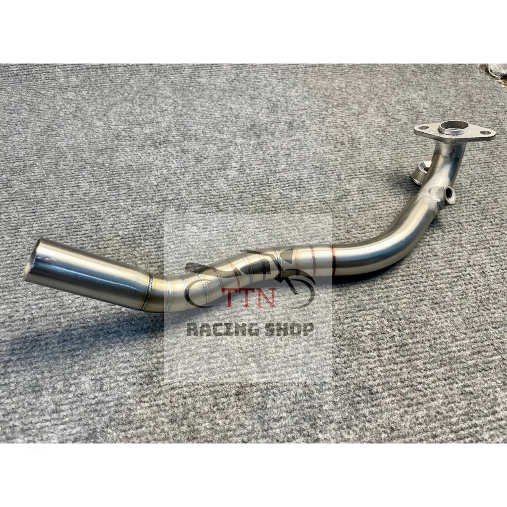 Cổ pô inox304 gắn thay thế cổ pô zin cho xe AB160 Vario160 LEAD 2023 4val