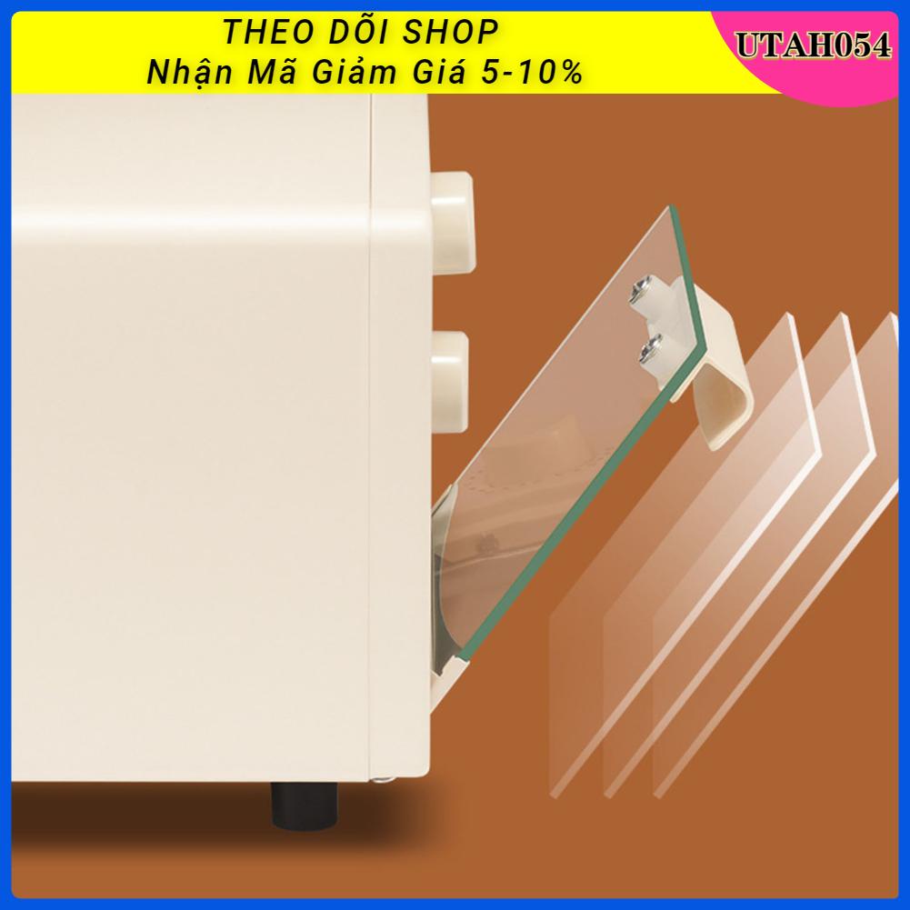 Lò nướng điện mini 12L 2 tầng màu be Điều khiển thông minh cho nhà bếp gia đình CN Plug 220V