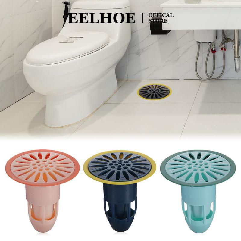 Lưới lọc thoát nước EELHOE bằng silicon khử mùi cho sàn nhà tắm/nhà bếp
