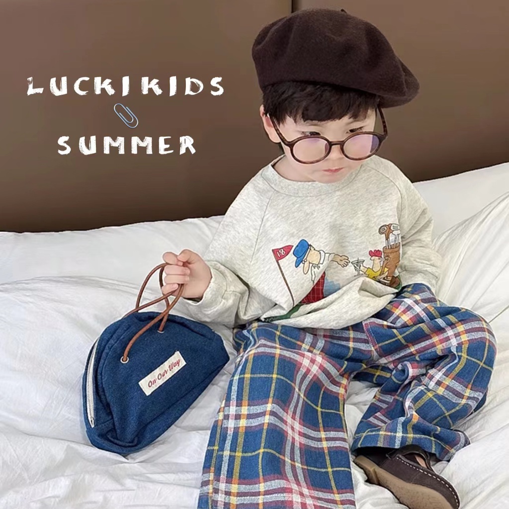 Bộ Đồ Thể Thao Dài Tay Phong Cách Thời Trang Xuân Thu Mới 2023 Cho Bé Trai Và Gái 0g1d