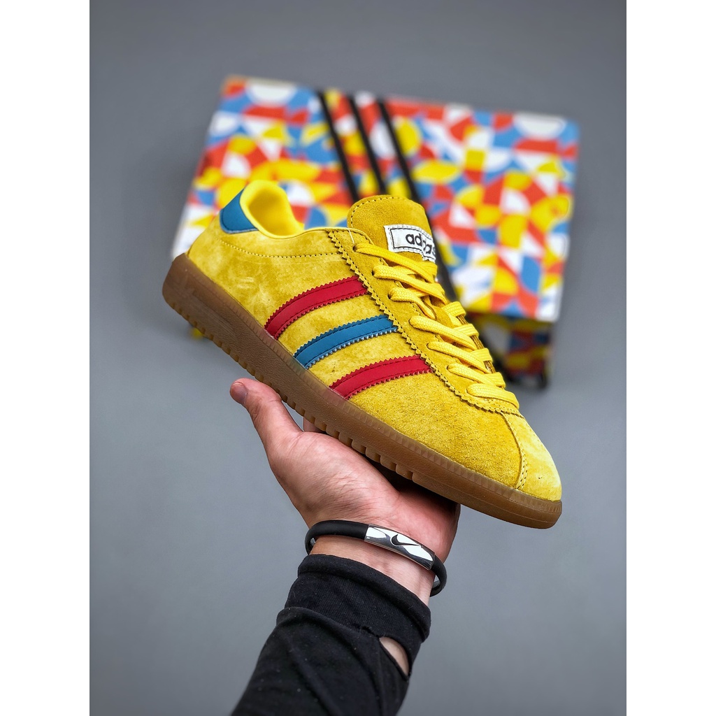 END. x Adidas Originals Bermuda Trainers"Team Yellow/Gum" Giày Thể Thao HP9393 36-45