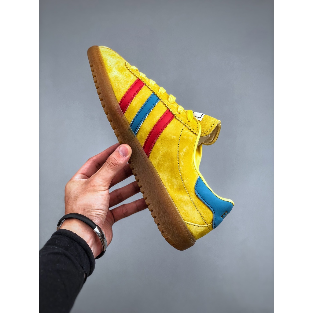 END. x Adidas Originals Bermuda Trainers"Team Yellow/Gum" Giày Thể Thao HP9393 36-45