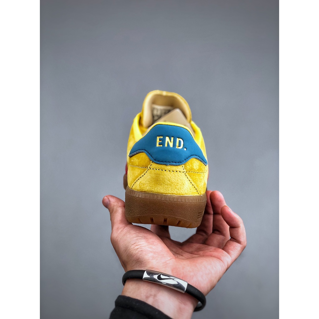 END. x Adidas Originals Bermuda Trainers"Team Yellow/Gum" Giày Thể Thao HP9393 36-45