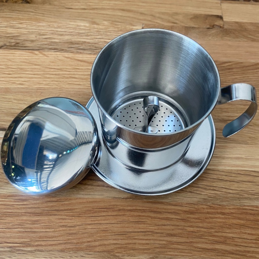 Phin pha cà phê,phin cà phê inox 304 cao cấp-khắc logo,tên theo yêu cầu