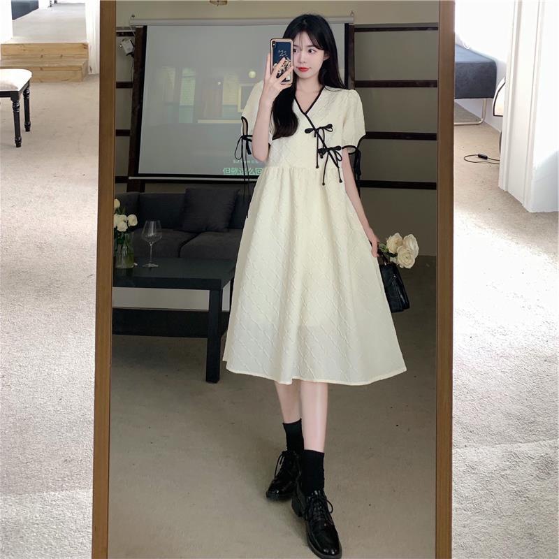 Đầm Thời Trang Màu Trắng Thanh Lịch Cho Nữ