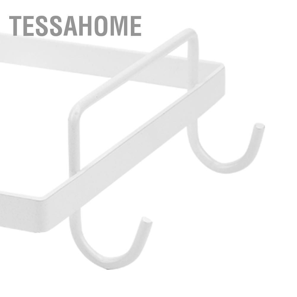 TessaHome Hộ Gia Đình Sắt Treo Túi Đựng Rác Giá Đứng Chân Đế Thùng Bảo Quản Đỡ Phụ Kiện Nhà Bếp