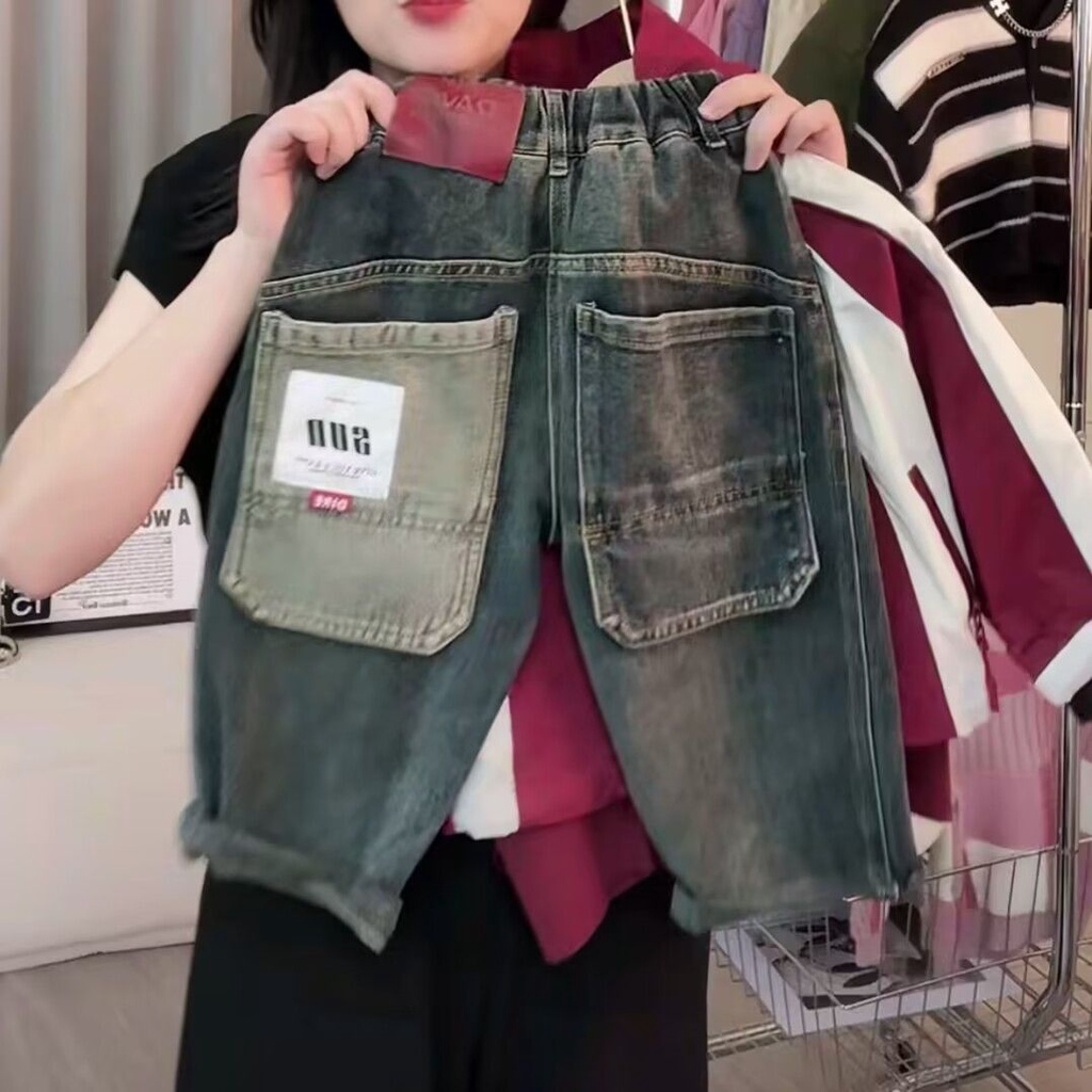 Quần jeans Dài Phong Cách Hàn Quốc Thời Trang Cho Bé Trai
