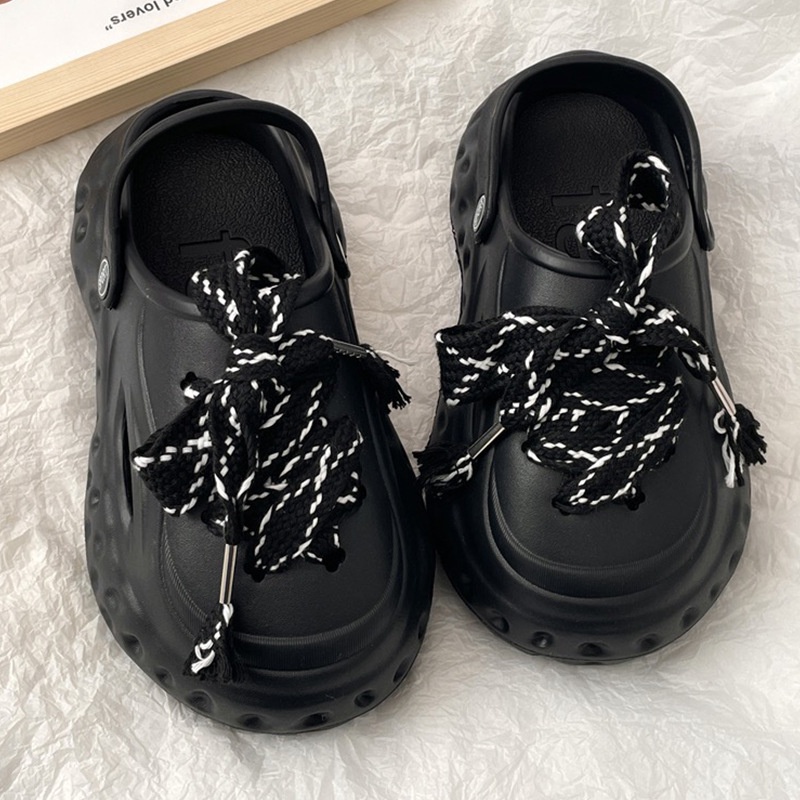 Skyden  dép nữ dép cross dép sandal nữ dép đi biển dép đế cao Thoải Mái Xinh Xắn   Thoải mái Korean Style Stylish Trendy B98G1SS 36Z230909