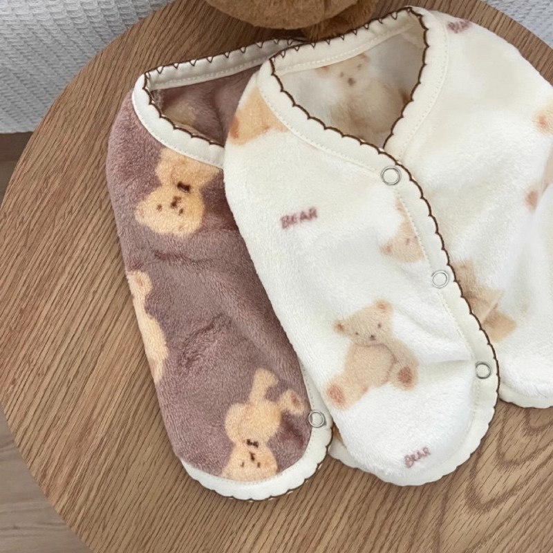 Áo Khoác Vải Lông Cừu Ấm Áp Mùa Thu Đông Phong Cách Mới Cho Chó Mèo