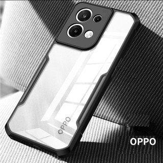 Oppo Ốp Điện Thoại acrylic Trong Suốt Chống Sốc Cho Oppoa52 a72 a78 a91 a92 a98 reno 3 4 5 6 6z 7 8 8t 9 10