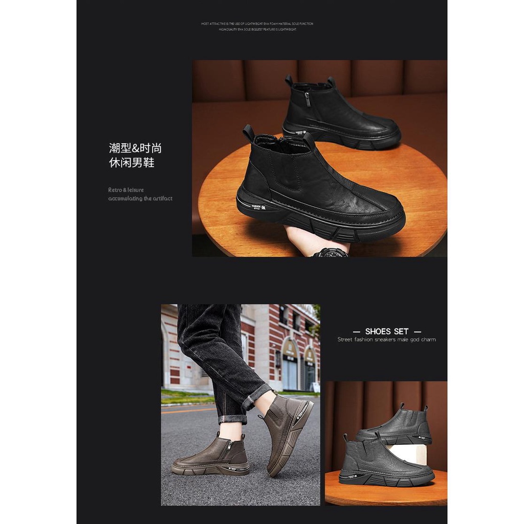 Giày Bốt martin Thời Trang Cá Tính Cho Nam