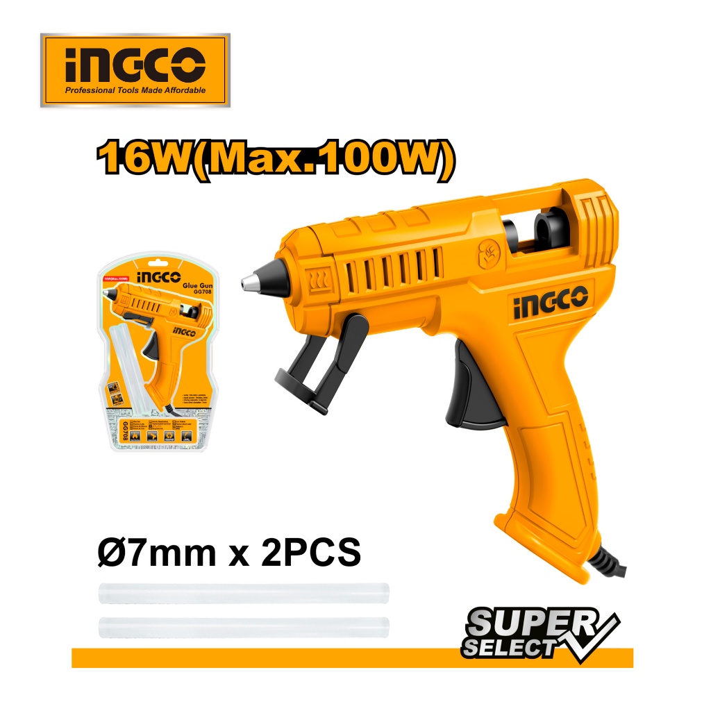 Súng bắn keo nến INGCO GG708 - Dụng cụ sửa chữa, thủ công đa năng