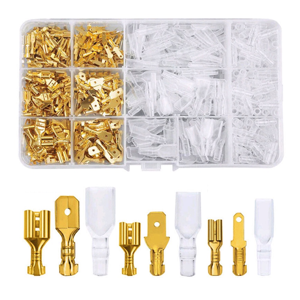 Set 135 Đầu Nối Dây Điện 2 8mm 4 8mm 6 3mm Chuyên Dụng