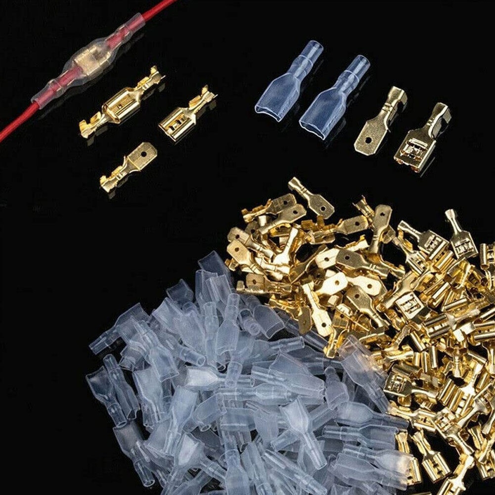 Set 135 Đầu Nối Dây Điện 2 8mm 4 8mm 6 3mm Chuyên Dụng